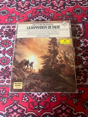 berloiz damnation de faust tape ozawa box set deutch grammophon